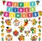 34 PCS Cinco de Mayo Party Decoration Set – Happy Fiesta Banner, Hanging Swirls & Paper Cutouts – Mexican Taco Theme Party Hanging Decorations for Cinco de Mayo, Fiesta & Birthday Celebrations – Perfect for Mother's Day Card Making Displays